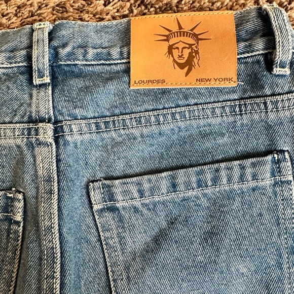 Lourdes Jean Skirt made in Italy - Picture 6 of 8